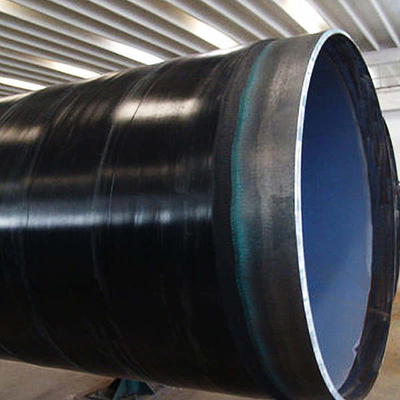 3lpe कोटिंग बाहरी 3.0mm मोटाई Ssaw स्टील पाइप Sch80 Api 5l Psl1