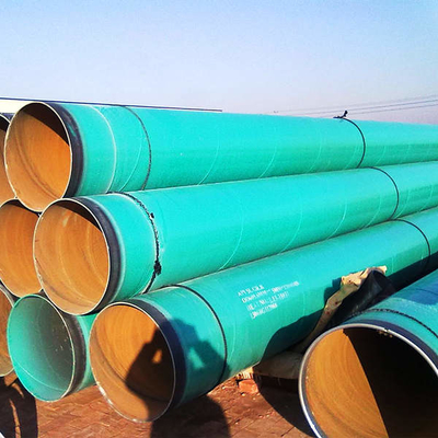 एफबीई कोटिंग Ssaw Steel Tube Awwa C210 मानक ग्रेड बी स्टील ग्रेड