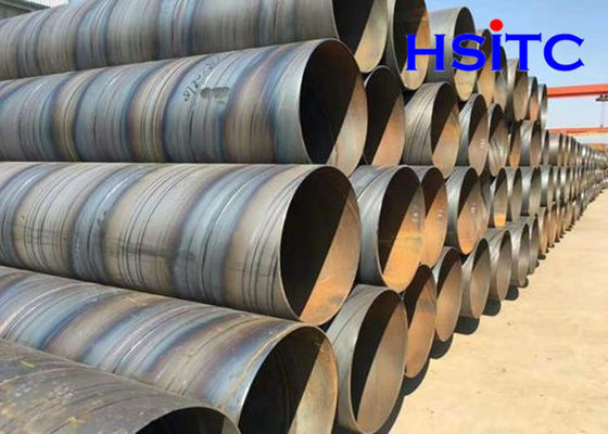 Dn200 मिमी सर्पिल डूब ASTM A252 6 मिमी 8 "SSAW स्टील पाइप Api 5l