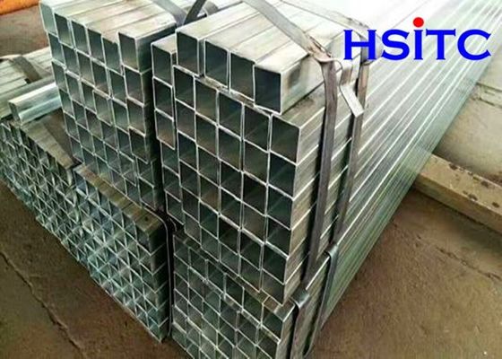 Q355B जस्ती 70x70 SHS स्टील ट्यूब EN10210