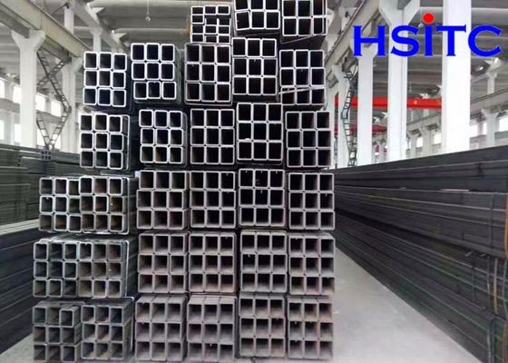 हवाई अड्डा संरचना 100 X 100 हल्के स्टील SHS स्टील ट्यूब JIS G3466