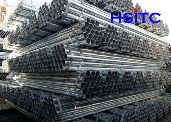 Dn80 10m 2 इंच अनुसूची 40 जस्ती स्टील पाइप ISO9001