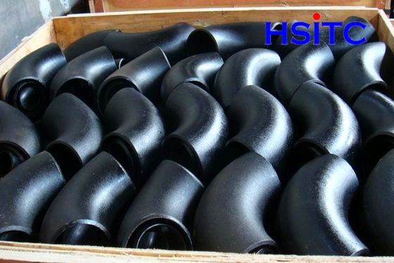 A234 Astm A403 Astm A420 कार्बन स्टील पाइप कोहनी Sch40 Std Sch80