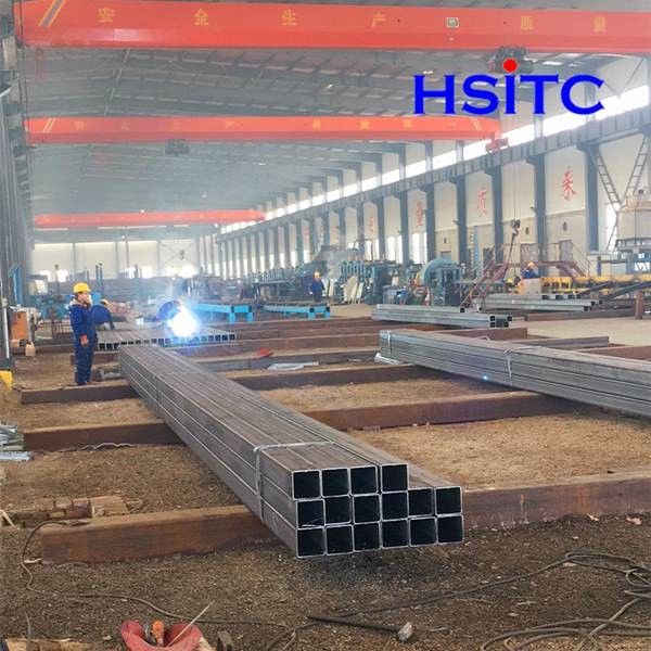 DIN 2395 Q355B 40 x 40 RHS स्टील ट्यूब वेल्डेड ERW 1