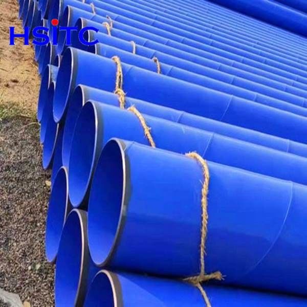 कोयला खदान अभियांत्रिकी Fbe कोटिंग Ssaw Steel Pipe For External Coating Water Supply कोयला खदानों में पानी की आपूर्ति के लिए बाहरी कोटिंग के लिए स्टील पाइप 0